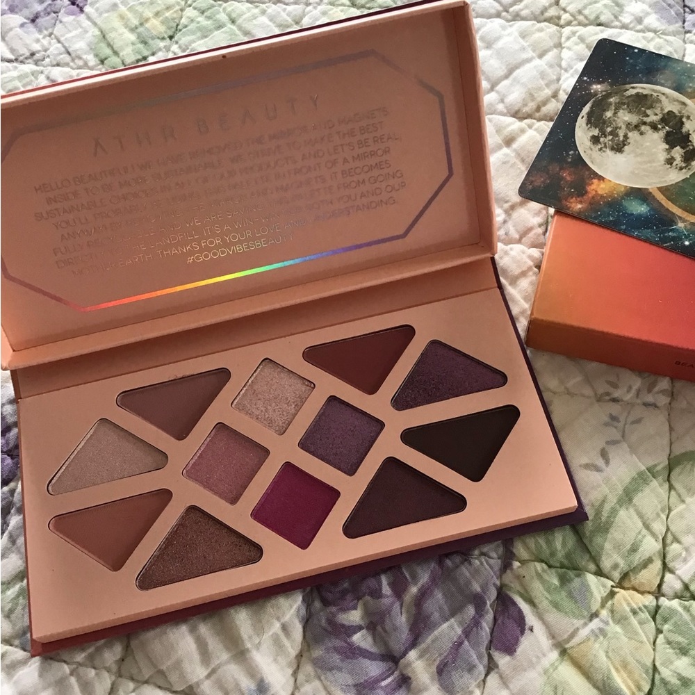 Athr Beauty Manifest eyeshadow palette New In Box Vegan Eco-friendly